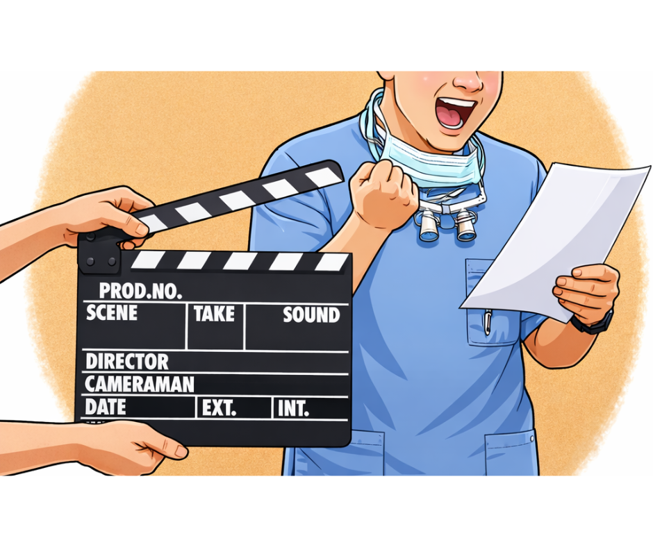 Dentists Have to Be Good Actors