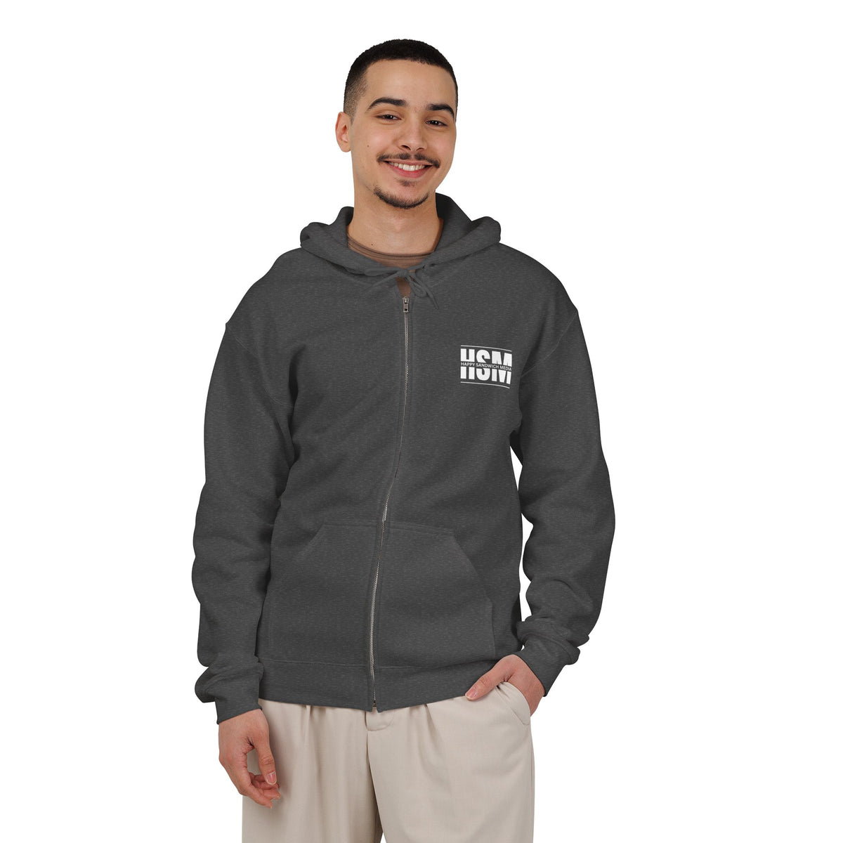 Unisex Heavy Blend™ Full Zip Hooded Sweatshirt
